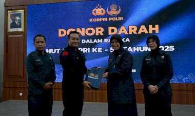 Kabid-Kesjas-Korbrimob-Polri-Pimpin-Kegiatan-Donor-Darah-Peringati-HUT-Ke-54-KORPRI-Polri-Tahun-2025