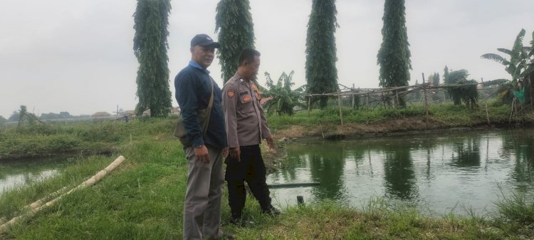 Masifkan Sambang Desa, Kapolsek Tanggulangin Dukung Program Asta Cita Presiden RI di Bidang Ketahanan Pangan