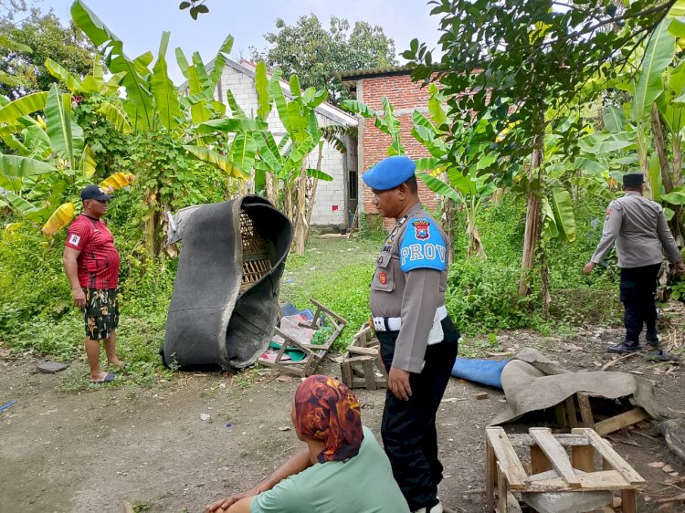 Respon Keluhan Warga Polisi Bongkar Arena Sabung Ayam di Plumbungan Sukodono